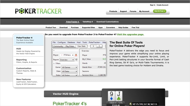 Poker Tracker4（ポーカートラッカー4）