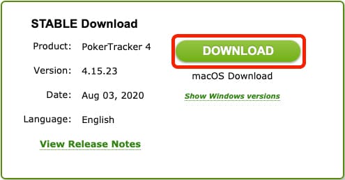 ポーカートラッカー4 Mac DOWNLOAD
