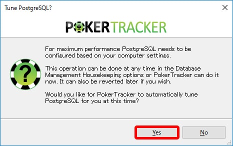 ポーカートラッカー4 PostgreSQLの自動調整