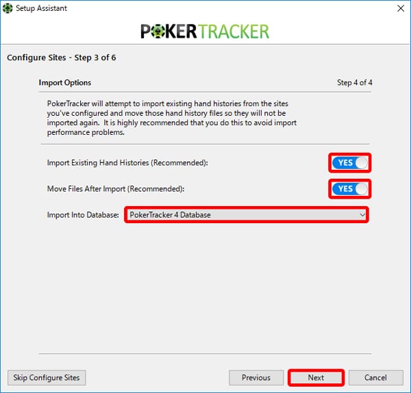 ポーカートラッカー4 既存ハンド履歴インポート