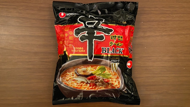 辛ラーメン ブラック（袋麺）