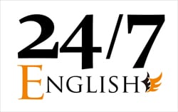 24/7 English ロゴ